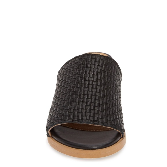 ✨SEYCHELLES✨ NIB Hard to Find Woven Slide Sandal in Black US 7.5M & 8M - Picture 3 of 6